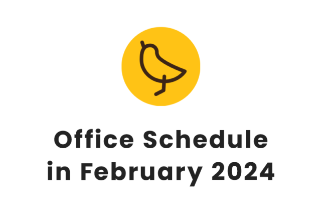 Office Schedule in February 2024
