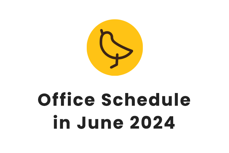 Office Schedule in June 2024