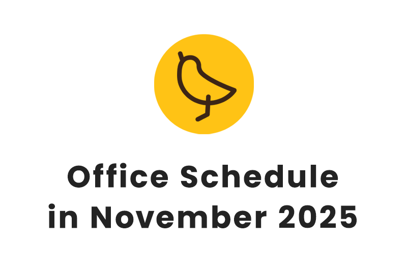 Office Schedule in November 2025