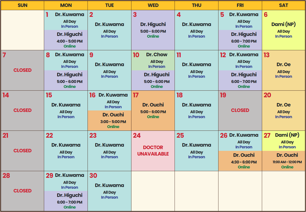 June 2026 Calendar