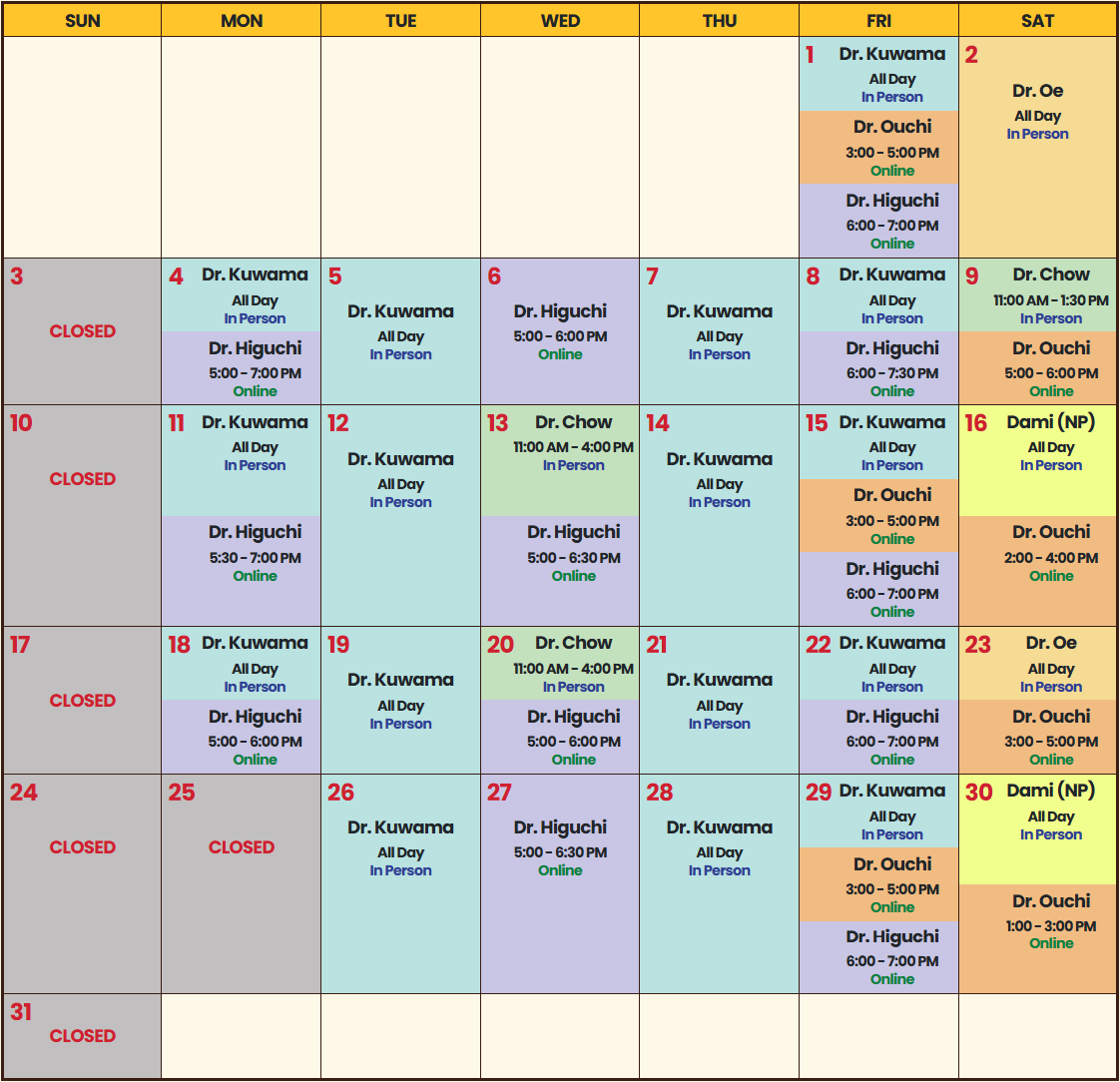 May 2026 Calendar